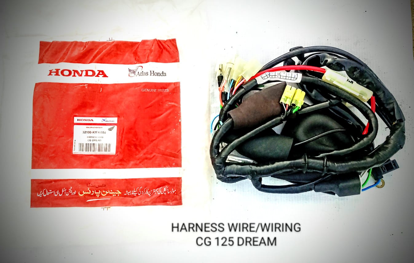 Harness Wire CG Dream (Genuine)/ Wiring Complete 125 Dream - MOTOPARTS  PAKISTAN