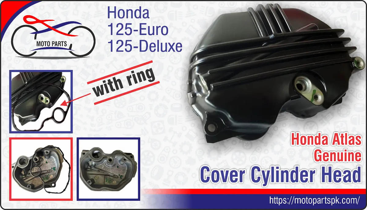 Cover Cylinder Head – With Ring – 125-Euro – 125-Deluxe