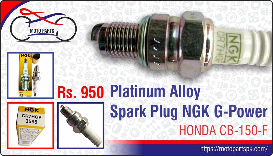 Platinum Alloy Spark Plug NGK G-Power Honda CB-150-F