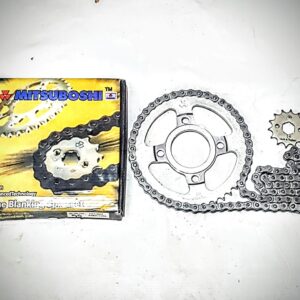 Chain Sprocket Kit 125DELUXE 5 Gear Models (MITSUBOSHI MADE)/Grari Kit DELUXE