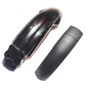 Fender Front YBR-G Plastic Set / Front Mudguard With Small Mudguard Black (Genuine)