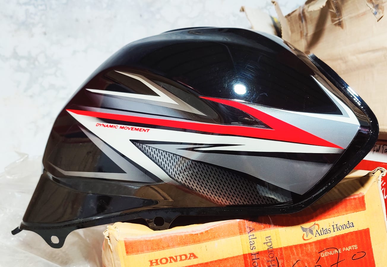 Fuel Tank/Tanky Cb-125-F Black 2019 (Genuine)