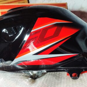 FUEL TANK CB-150 F BLACK WITH WHITE STRIPES (GENIUNE)